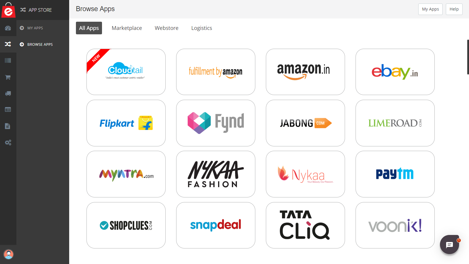150+ Major Marketplace and 3PL Integrations