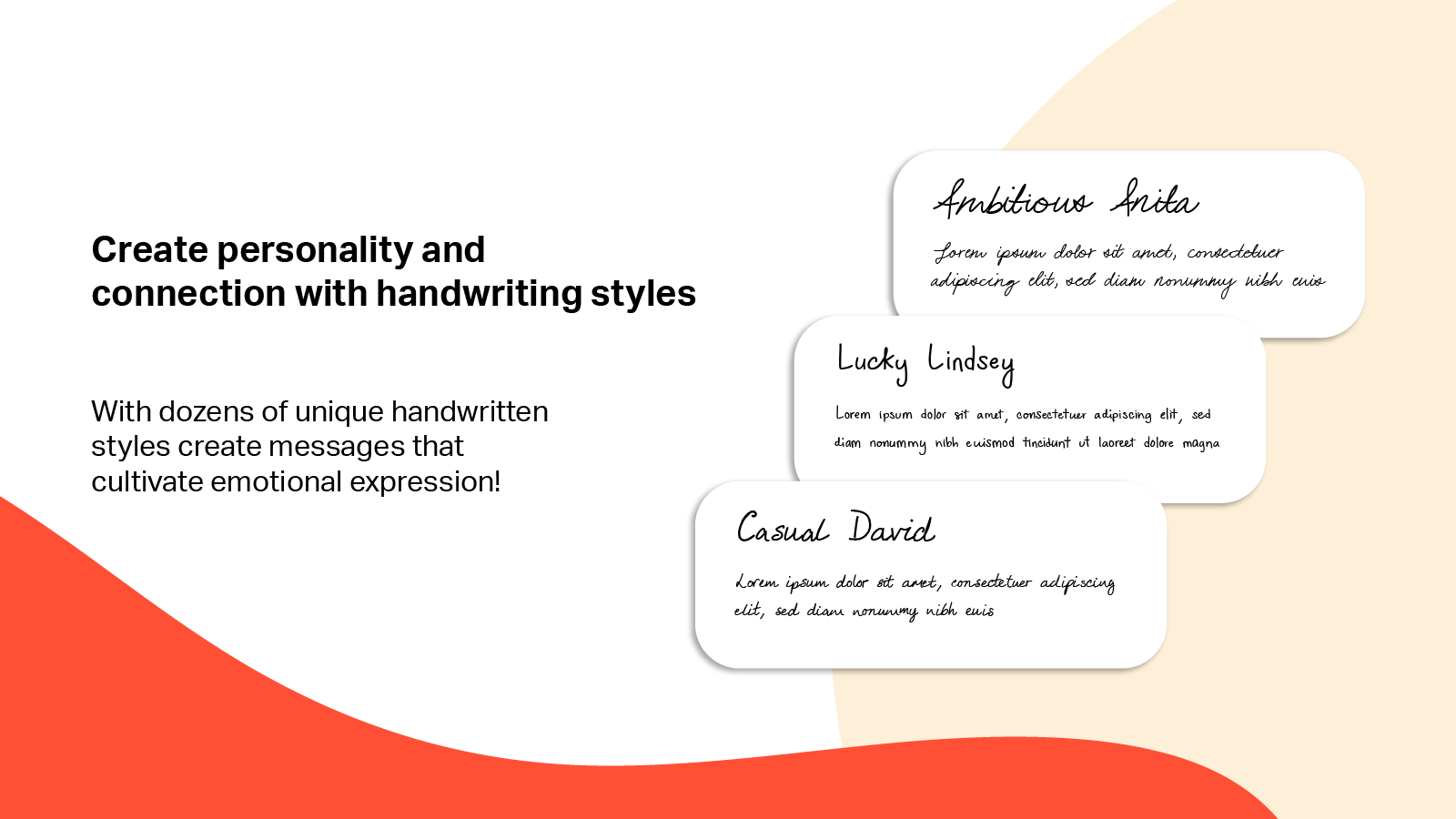 35 Handwriting Styles or Replicate Yours
