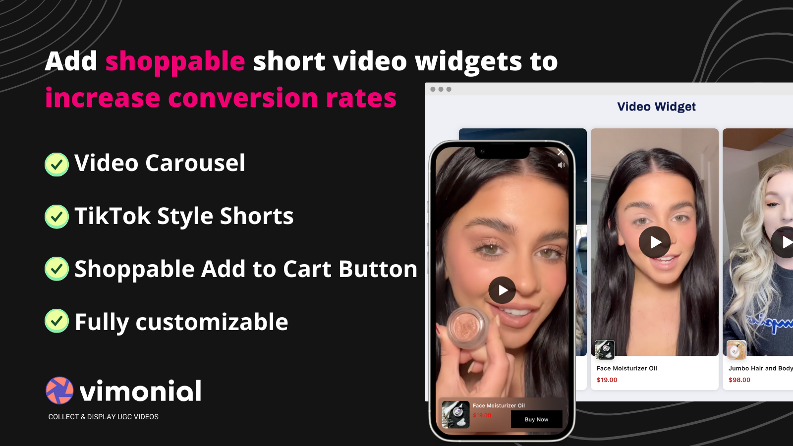 Add shoppable short videos to increase conversion rates