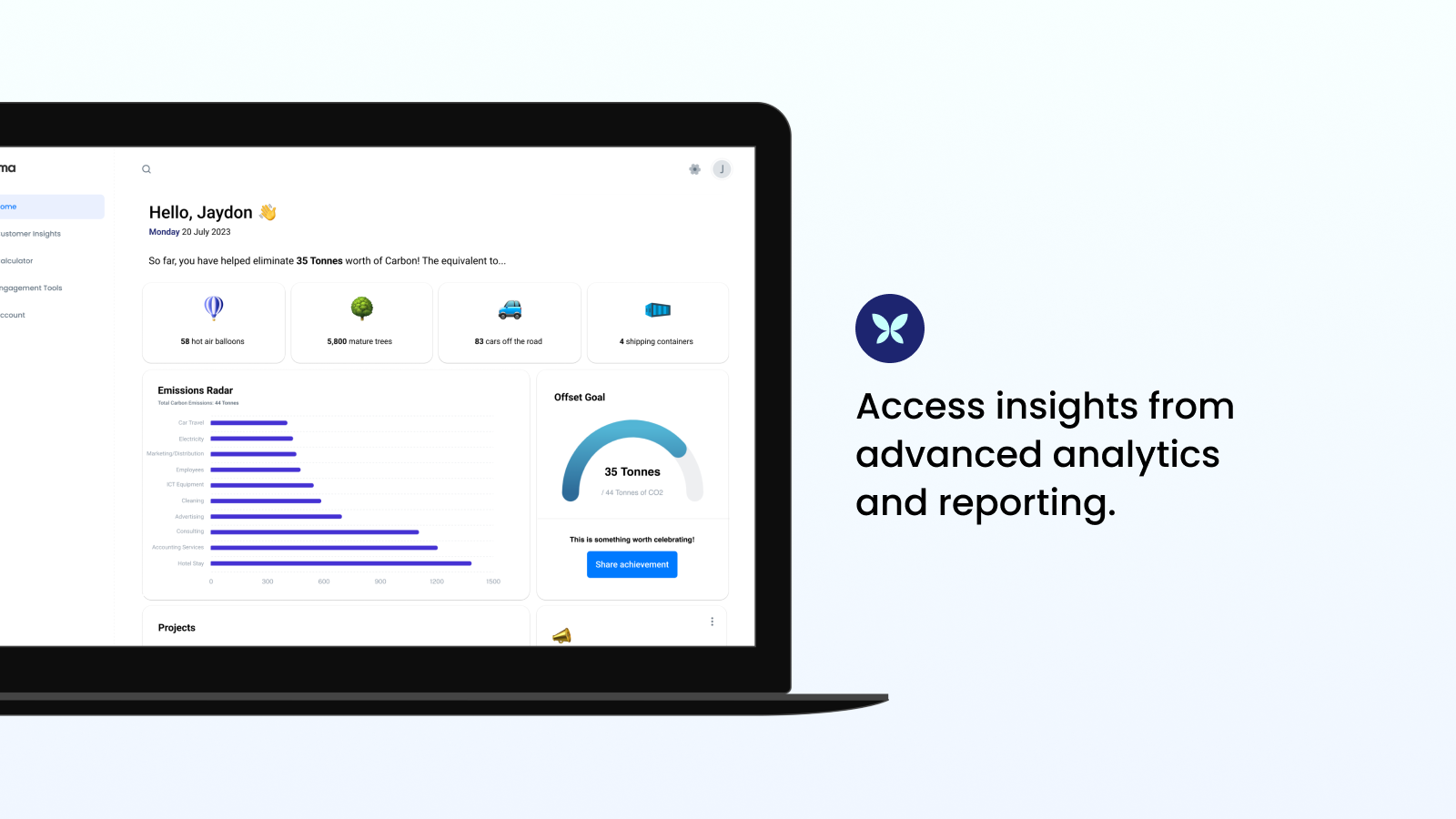 Advanced data insights and reporting
