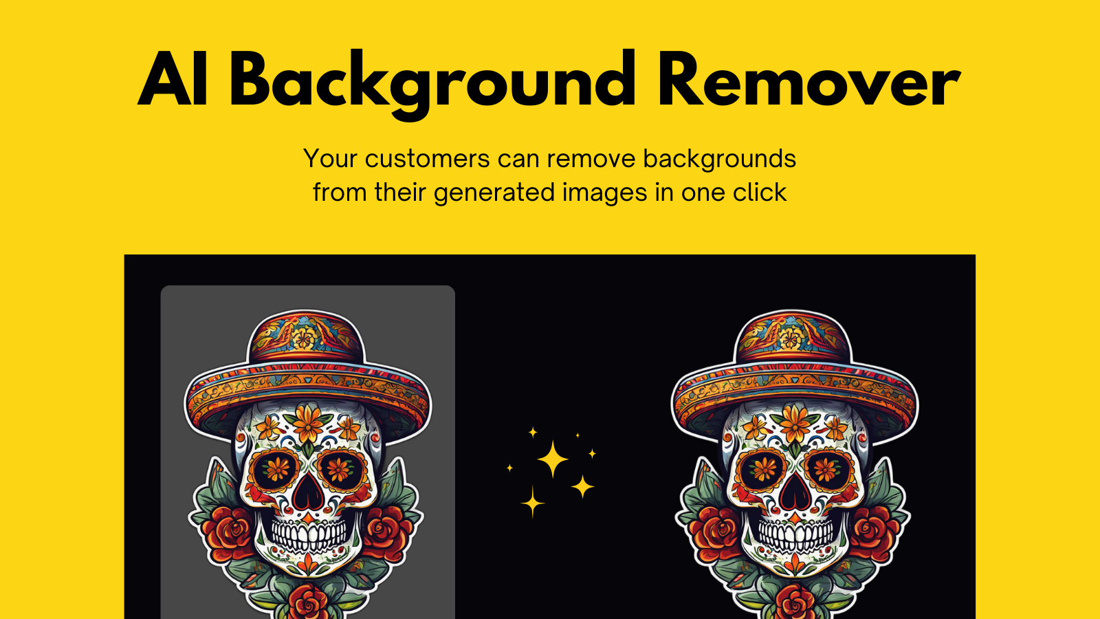 AI background remover