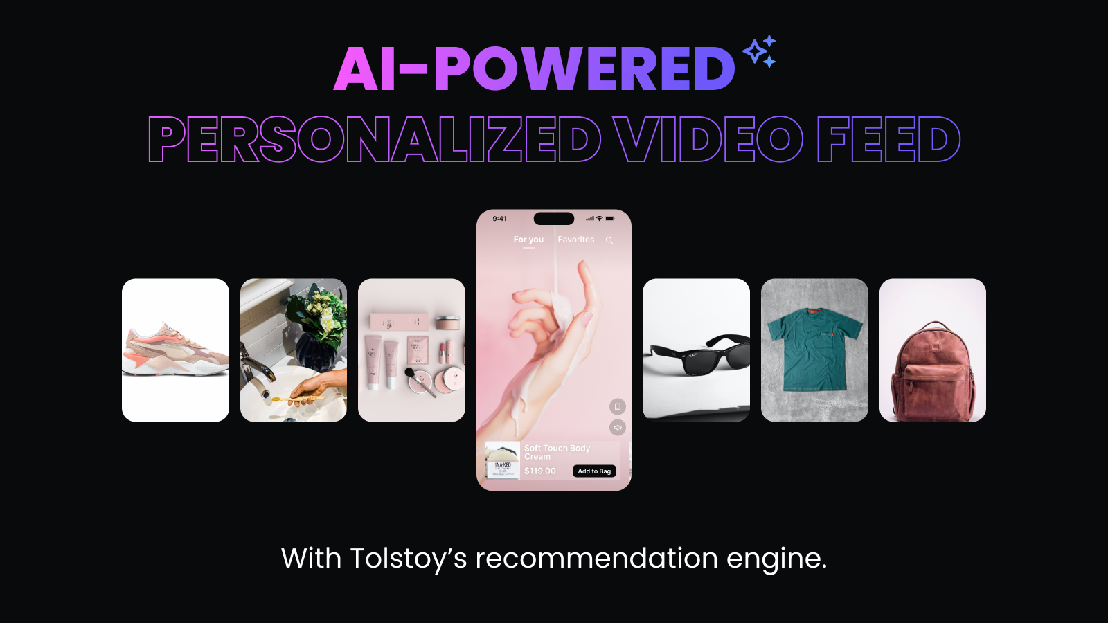 AI-powered personalized video feed based on video recommendation