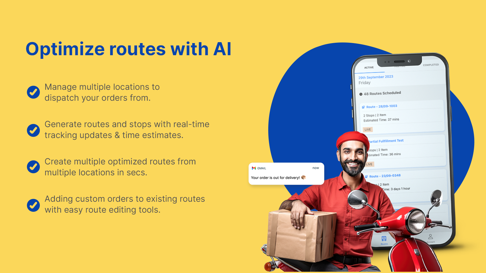 AI Route Optimisation | Local Delivery | Store Pickups