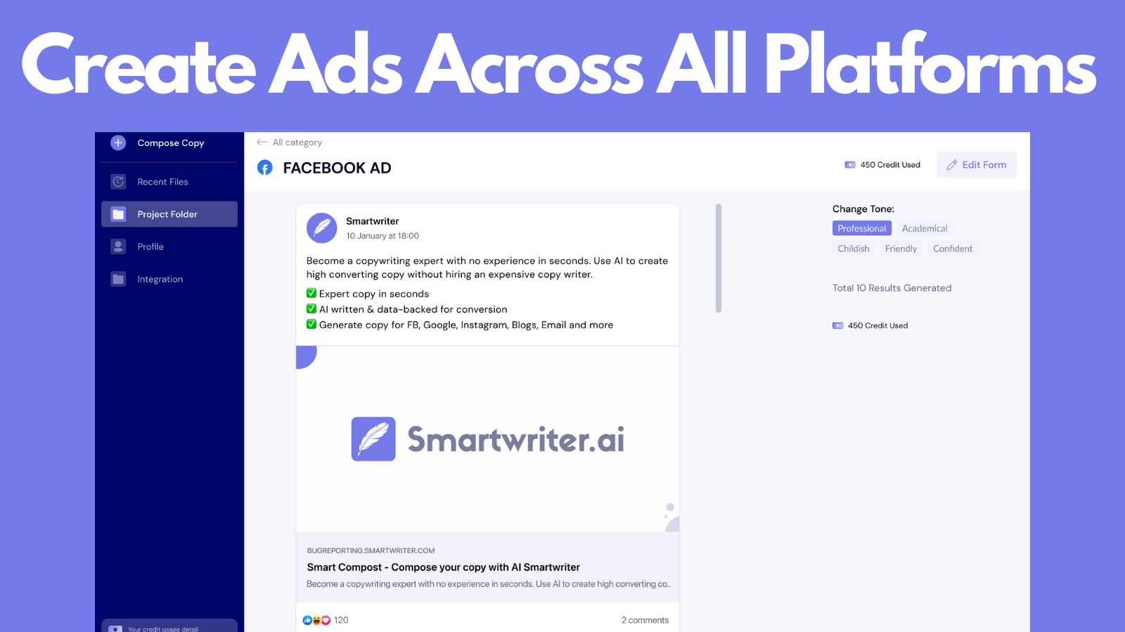 AI will create Ads for you across all platforms