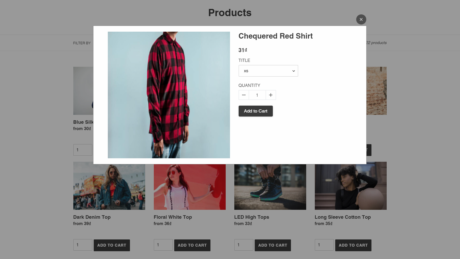 Ajax cart popup while adding product to cart