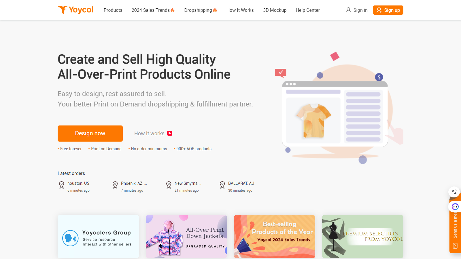 All-Over-Print dropshipping & fulfillment partner