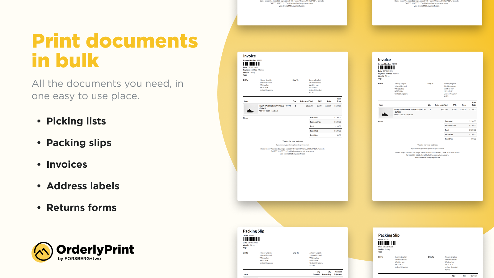 All the documents you need in once place