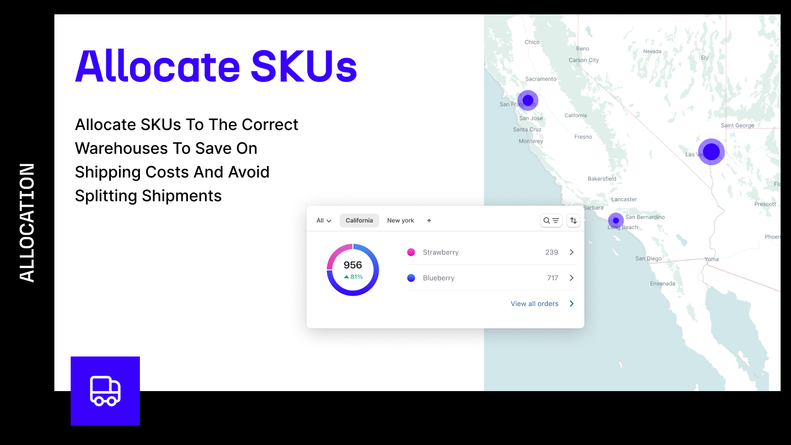 Allocate SKUs