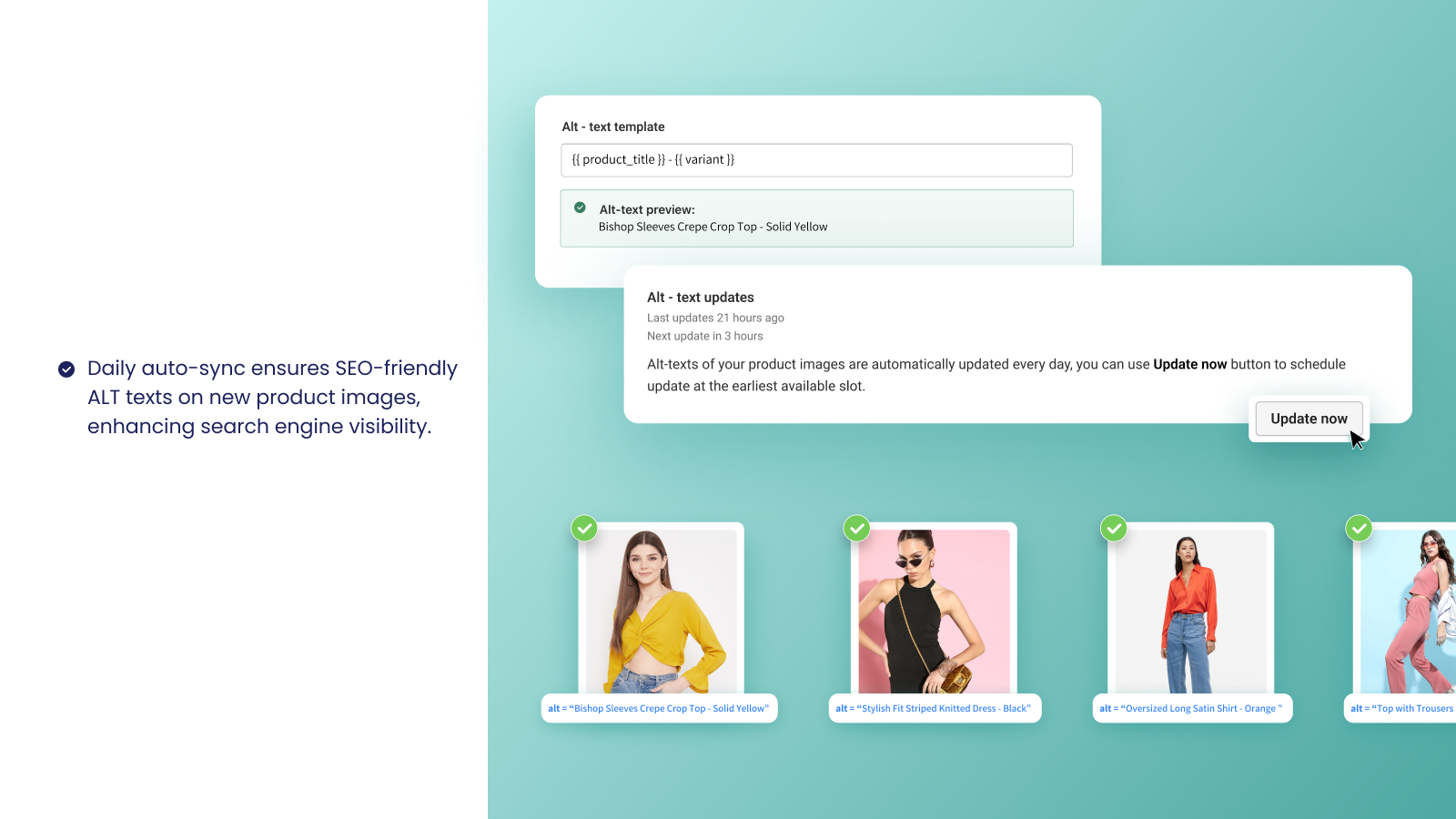 Alt Text King - Automatic Alt Text for product images of Shopify