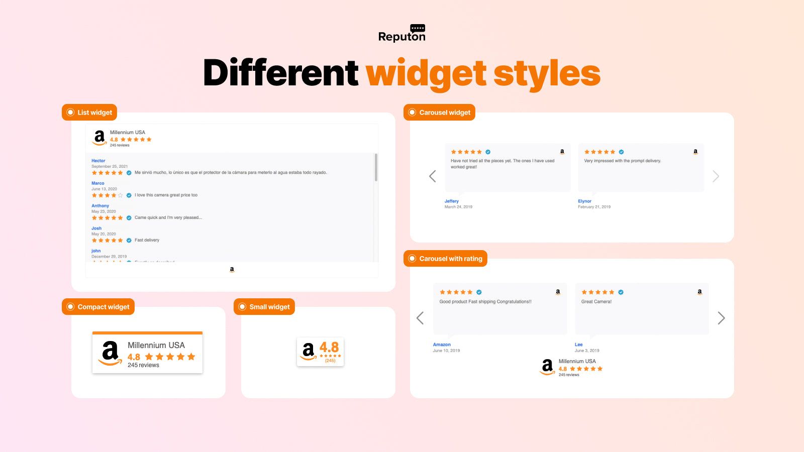 amazon reviews widget shopify