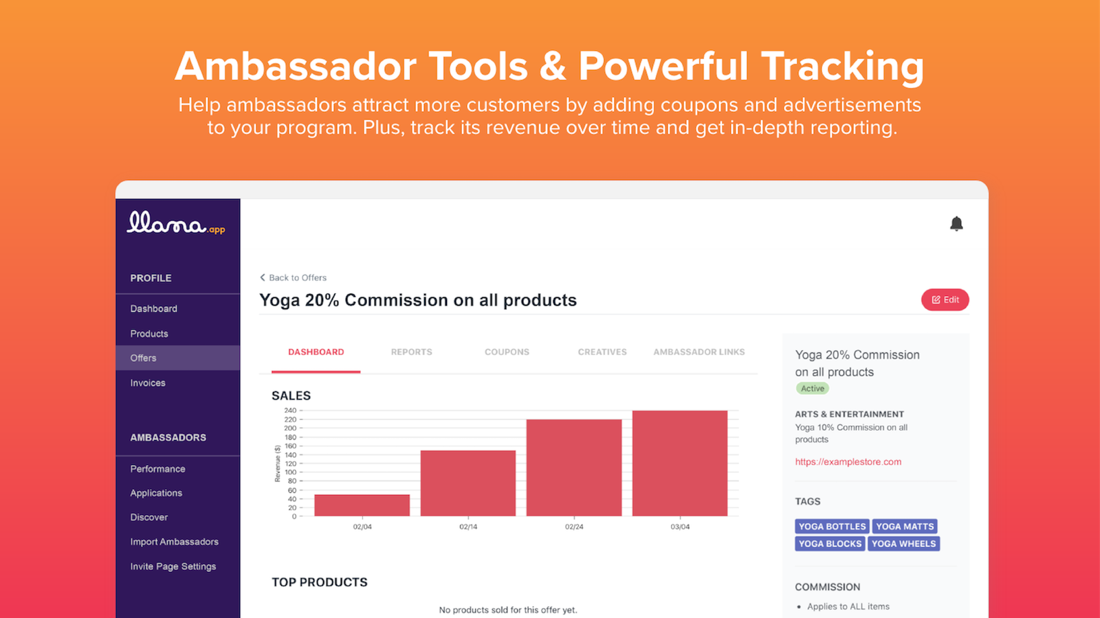 Ambassador Tools & Powerful Tracking