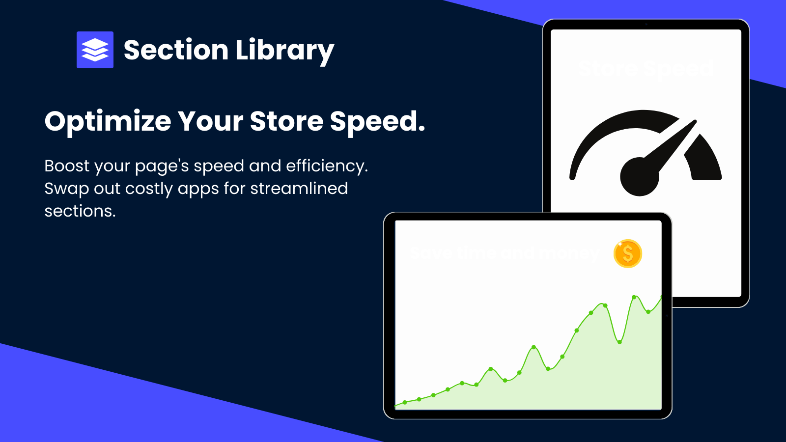 An explanation on how the app can benefit store speed