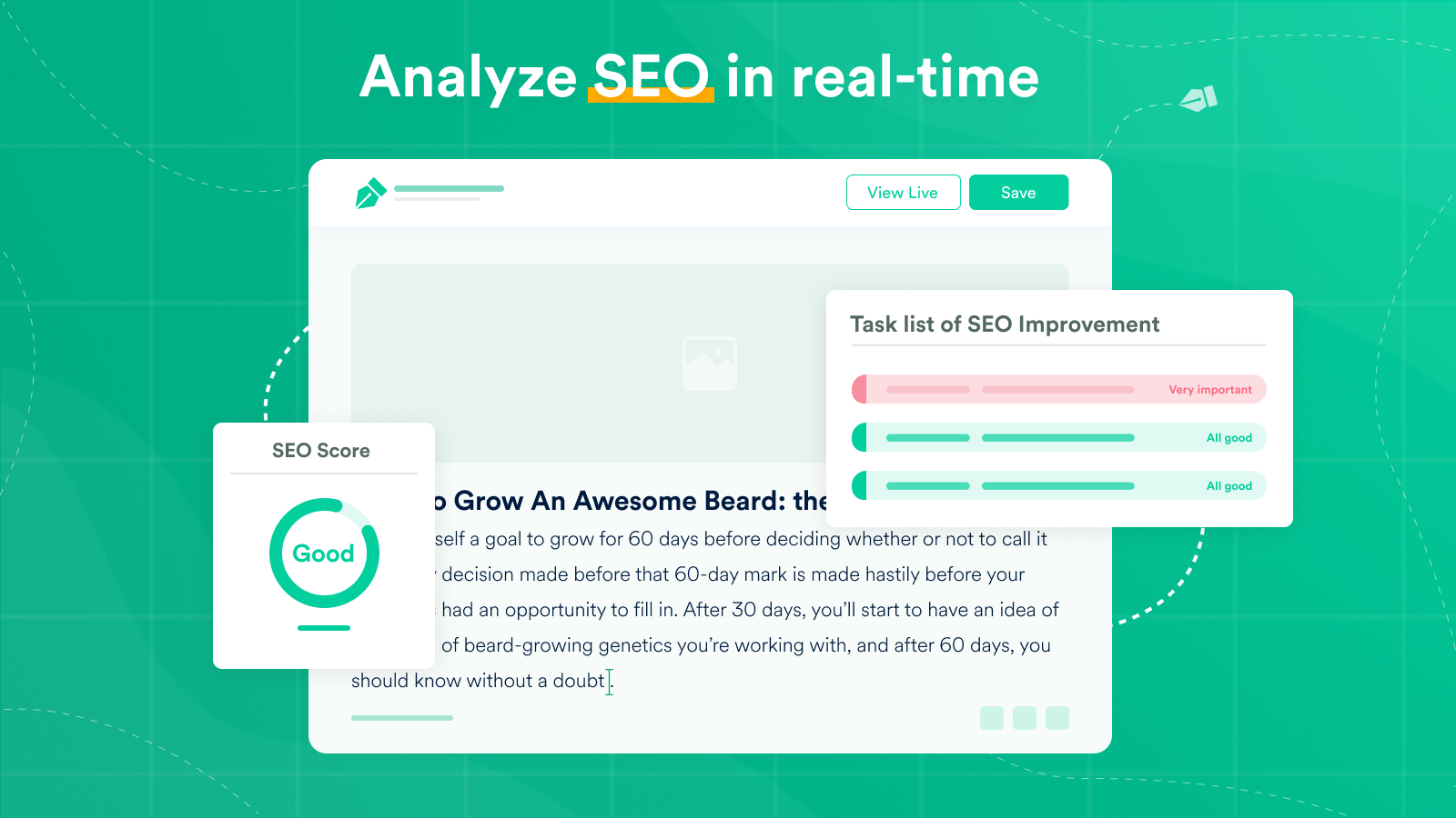 Analyze SEO in real-time