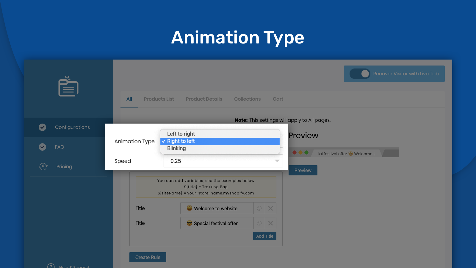 Animation Type