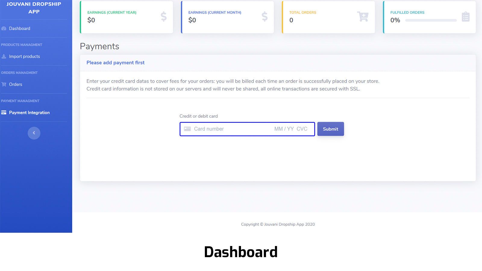 App Dashboard