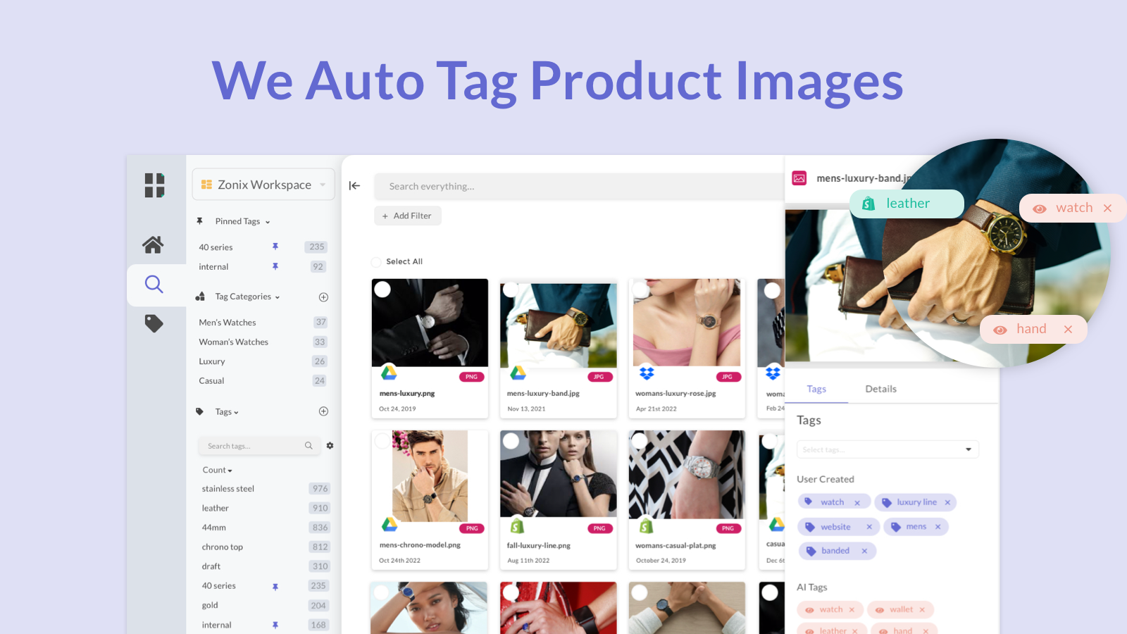 Auto-tag products