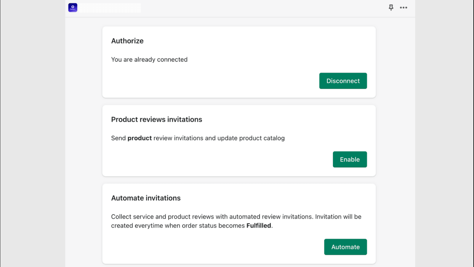 Automate review invitations