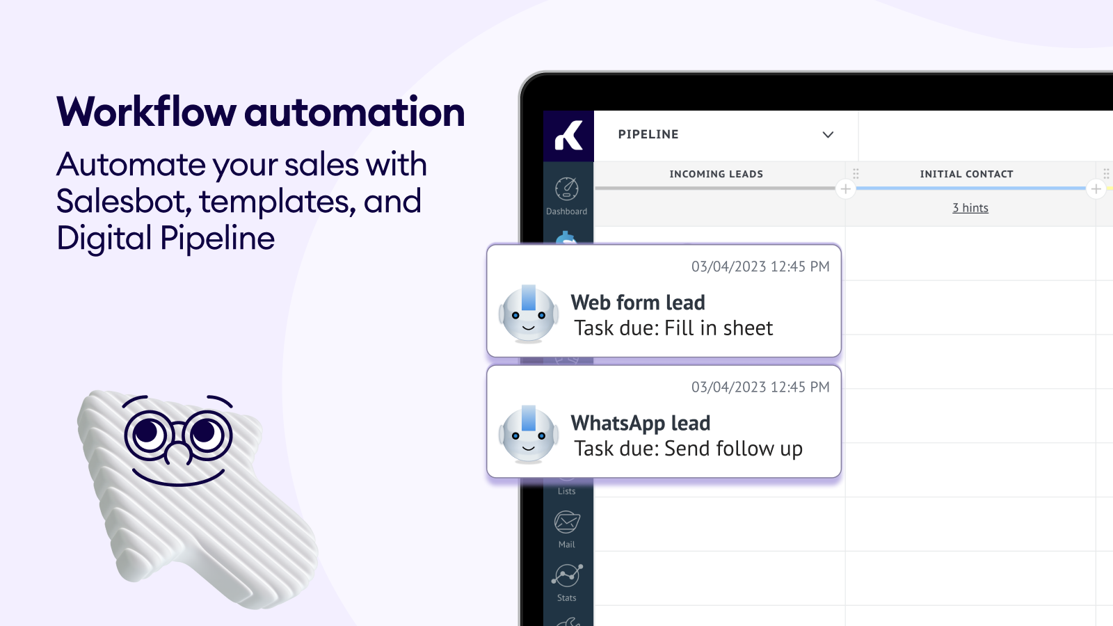 Automate sales with Salesbot, templates, and Digital Pipeline