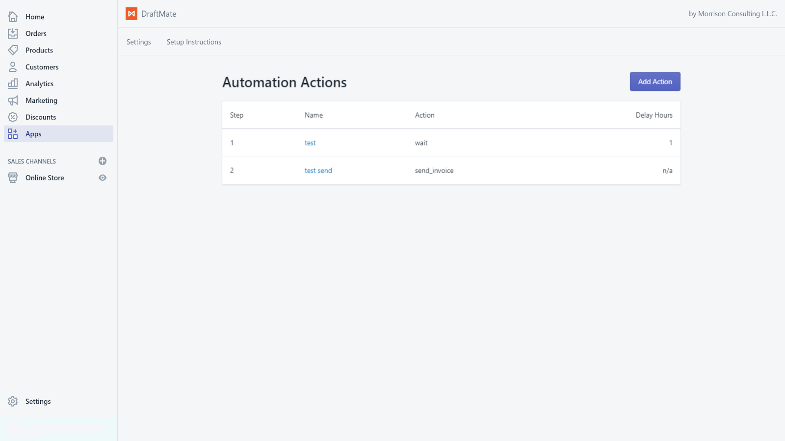 Automation Actions Desktop