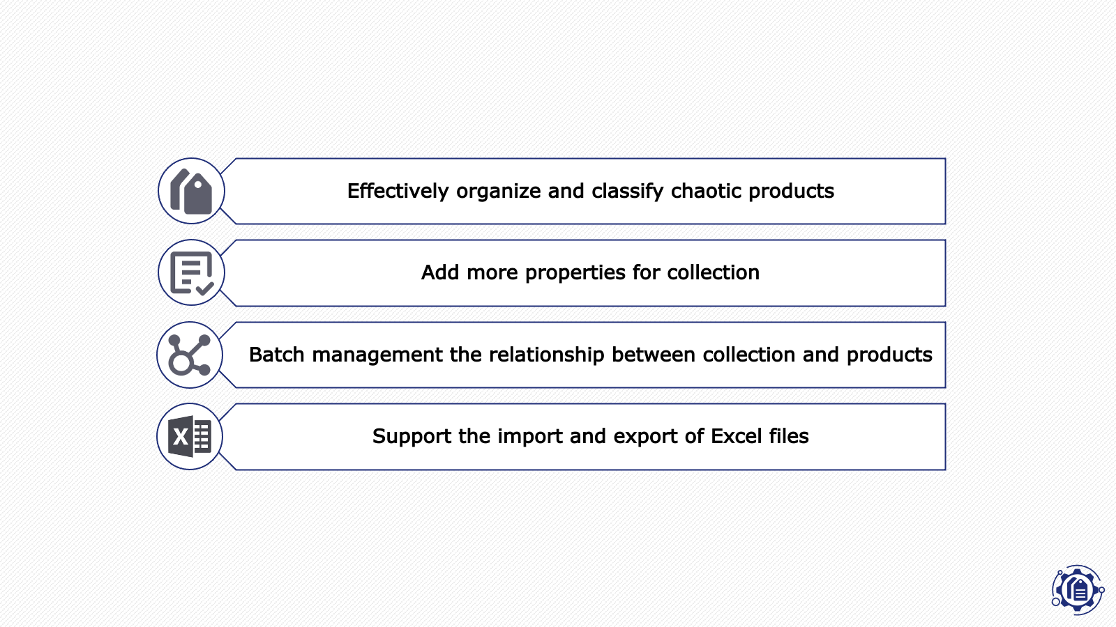 Batch management the relationship between collection and product