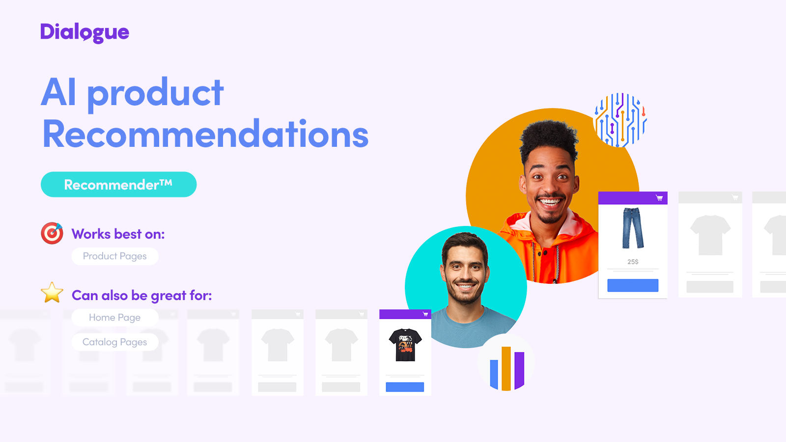 Beautiful & Smart Product Recommendations in 1 click