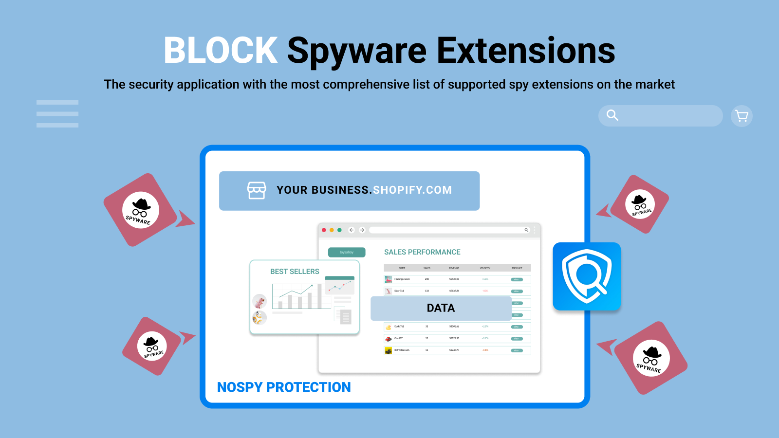 Block Spy Extensions