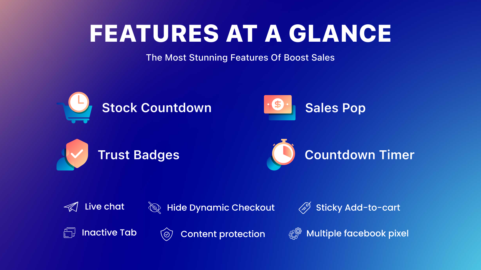 Boost Sales full features