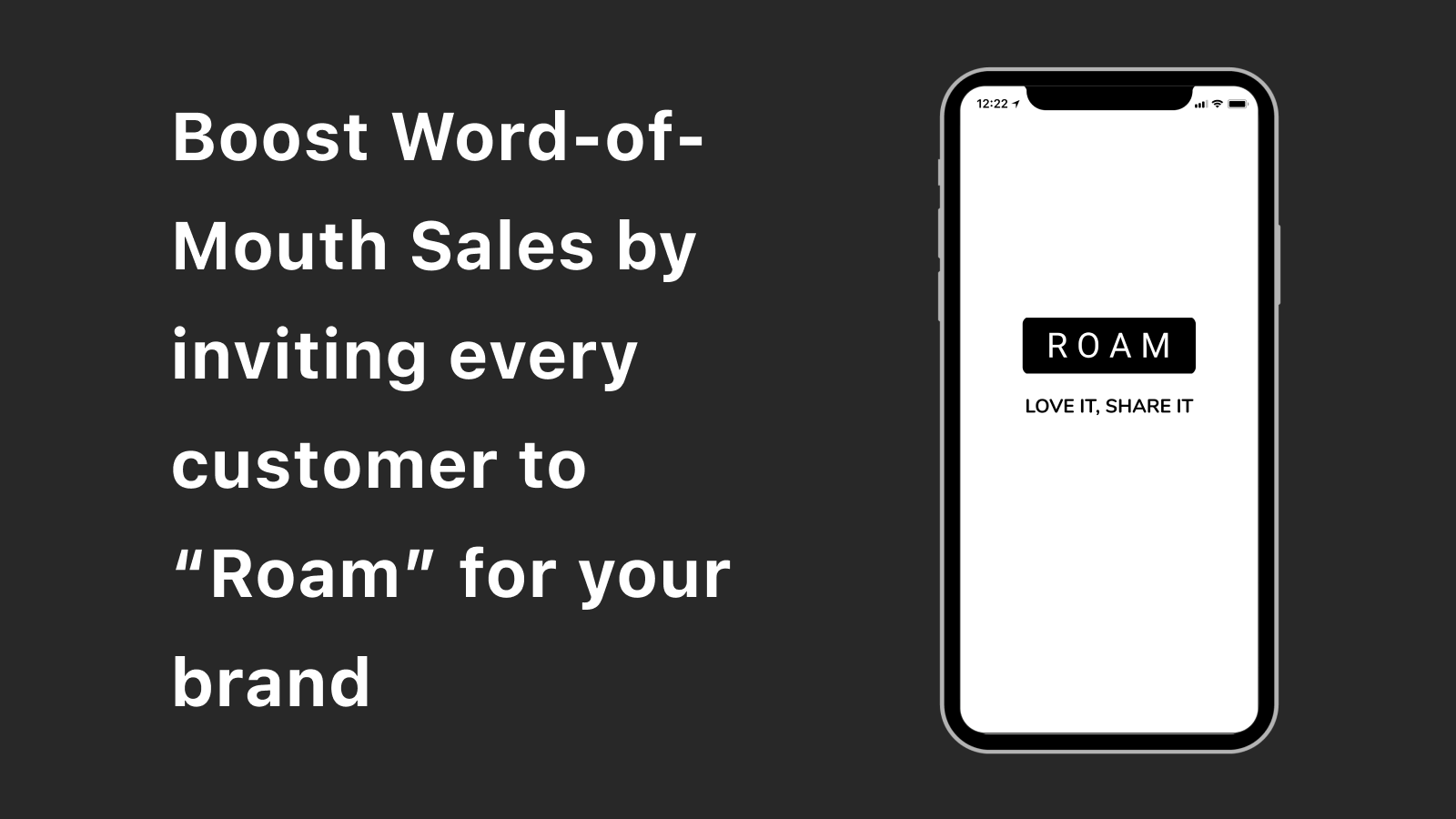 Boost word-of-mouth-sales