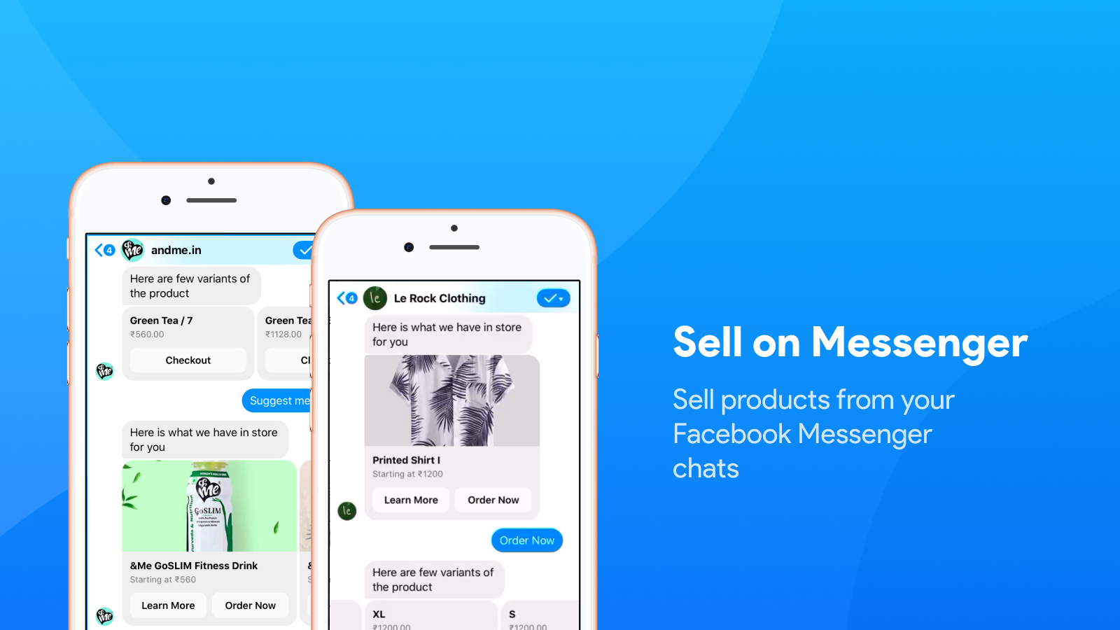BotSpace Sell on Messenger