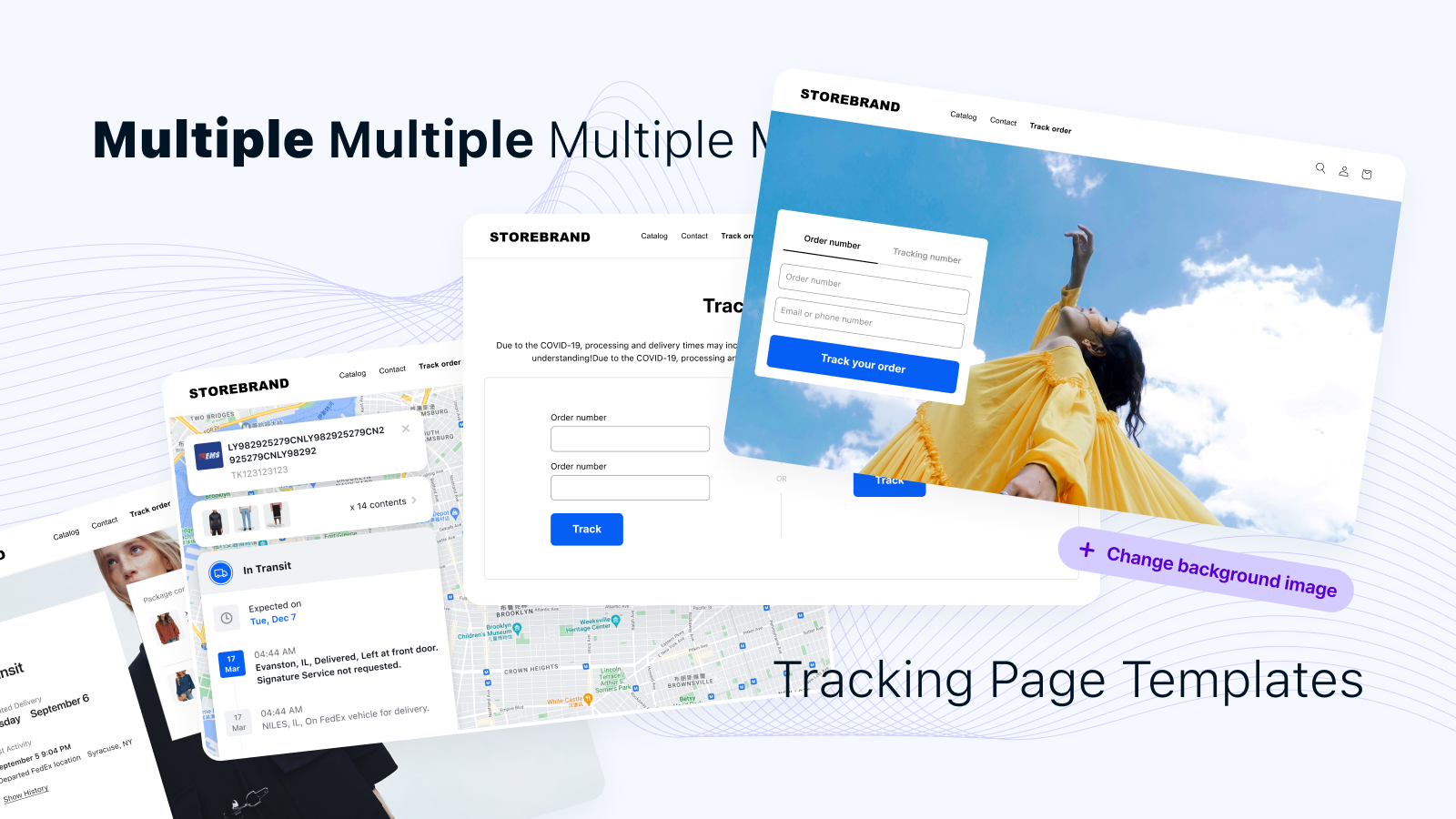 Branded tracking page(New)