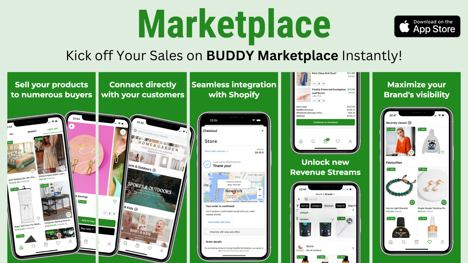 BUDDY: Discount Marketplace (iOS App)