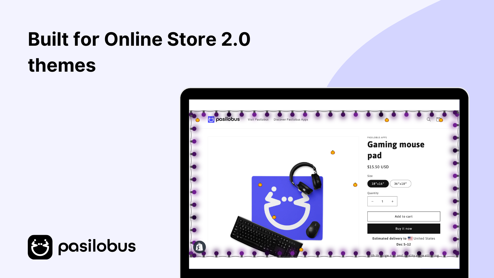 Built for Online Store 2.0 themes | Magic Decorations