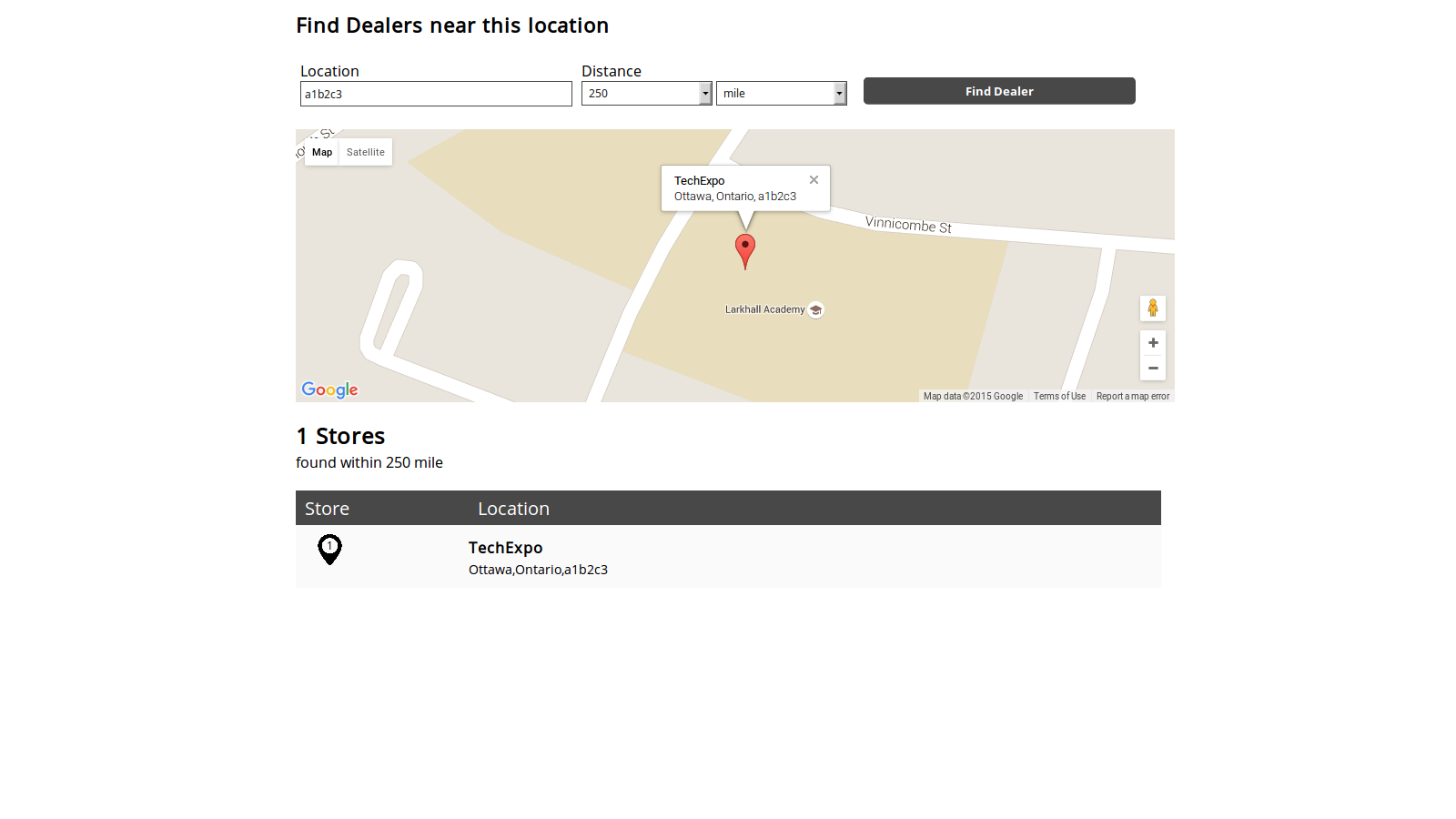 business listing with contact form and google map frontend 1