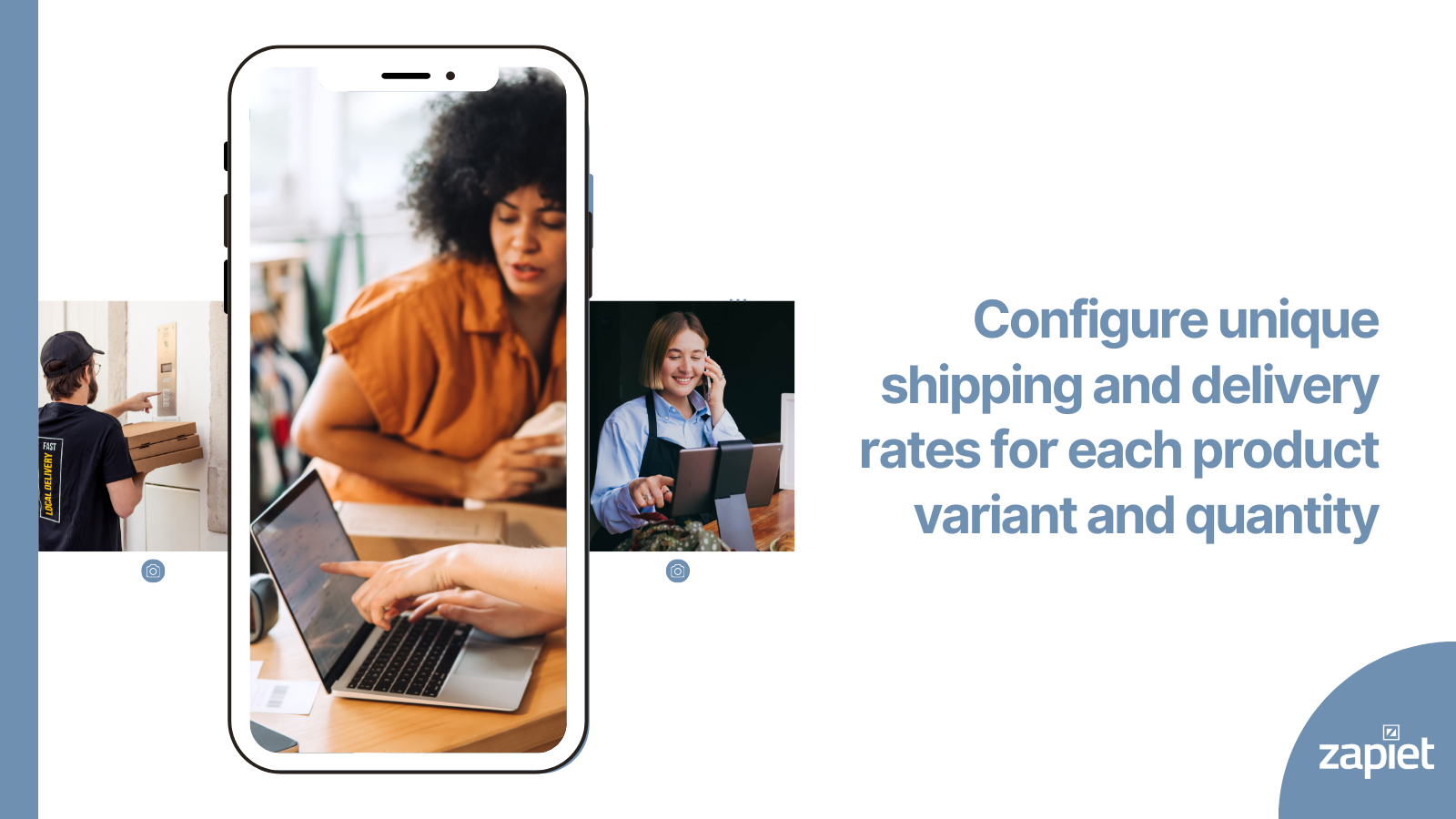 Charge customers shipping and handling fees