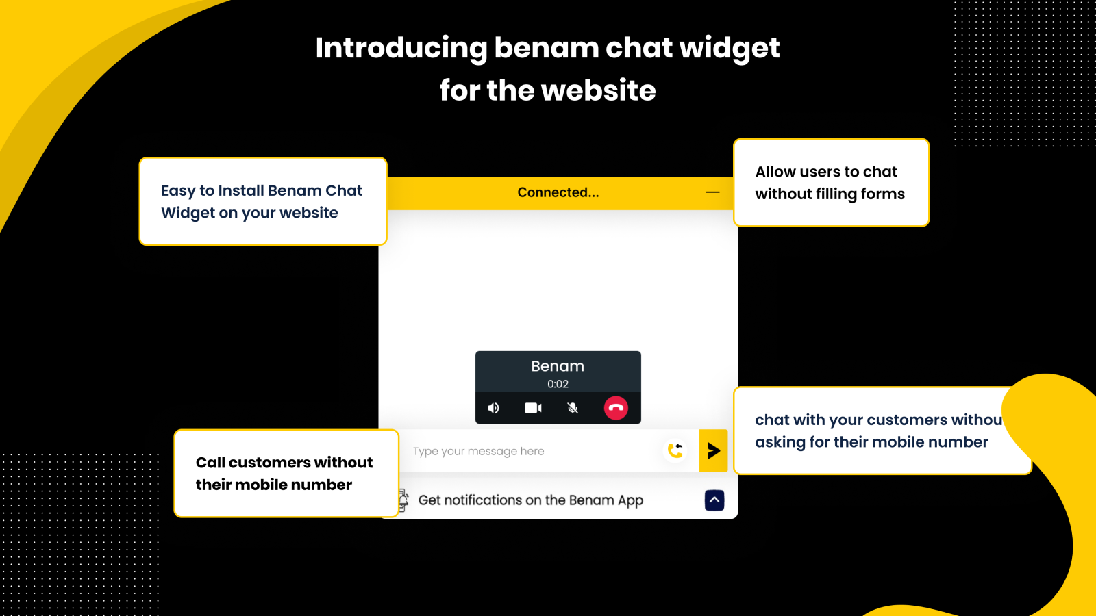 Chat widget