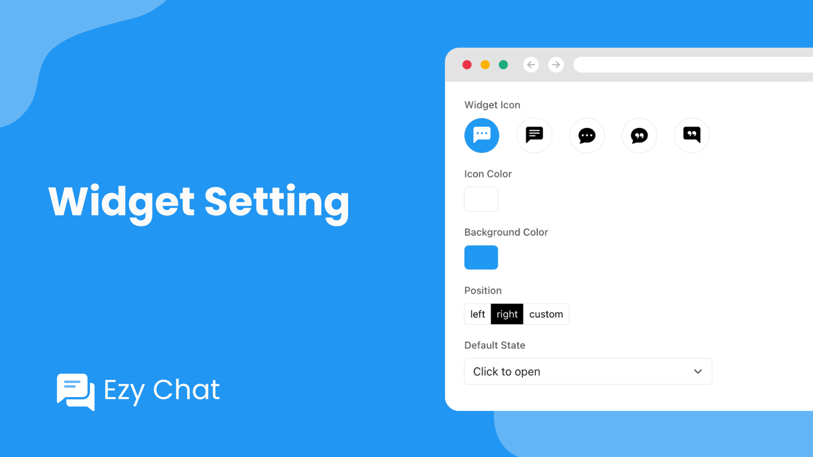 Chat Widget Setting