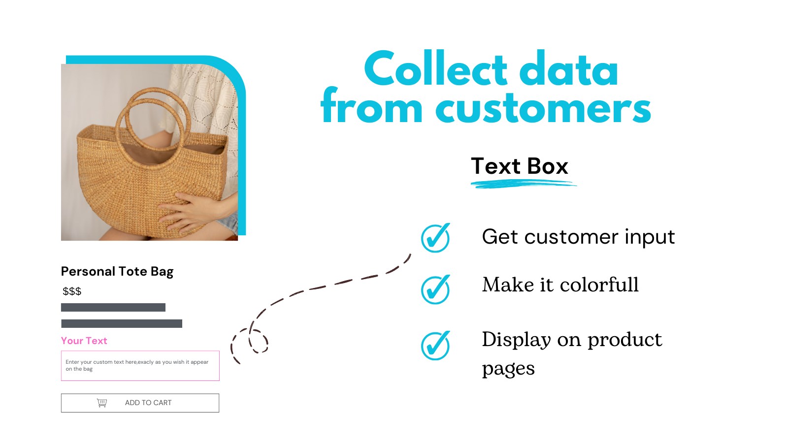 Collect data from customers on product pages | Personnalisation