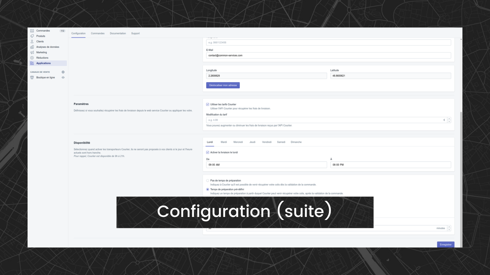 Configuration (suite)