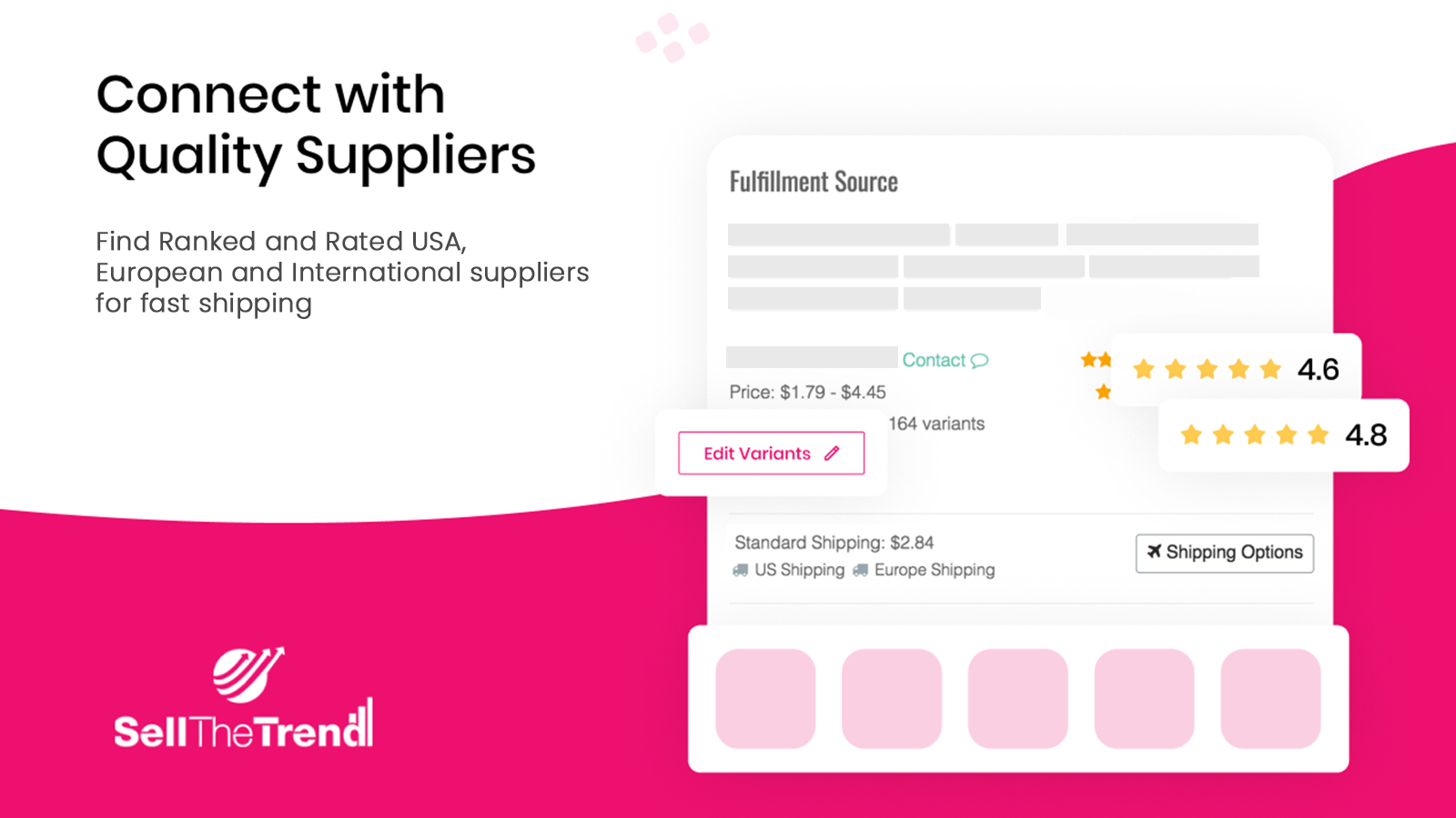 Connect with Ranked and Rated Suppliers
