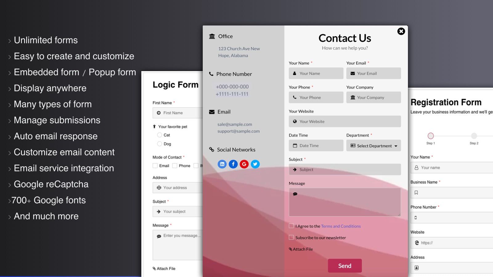 Contact Form Builder 01