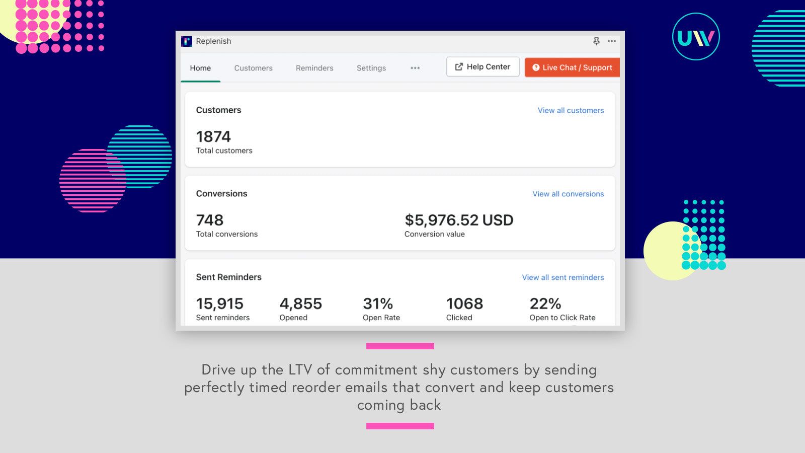 Convert more orders into returning customers