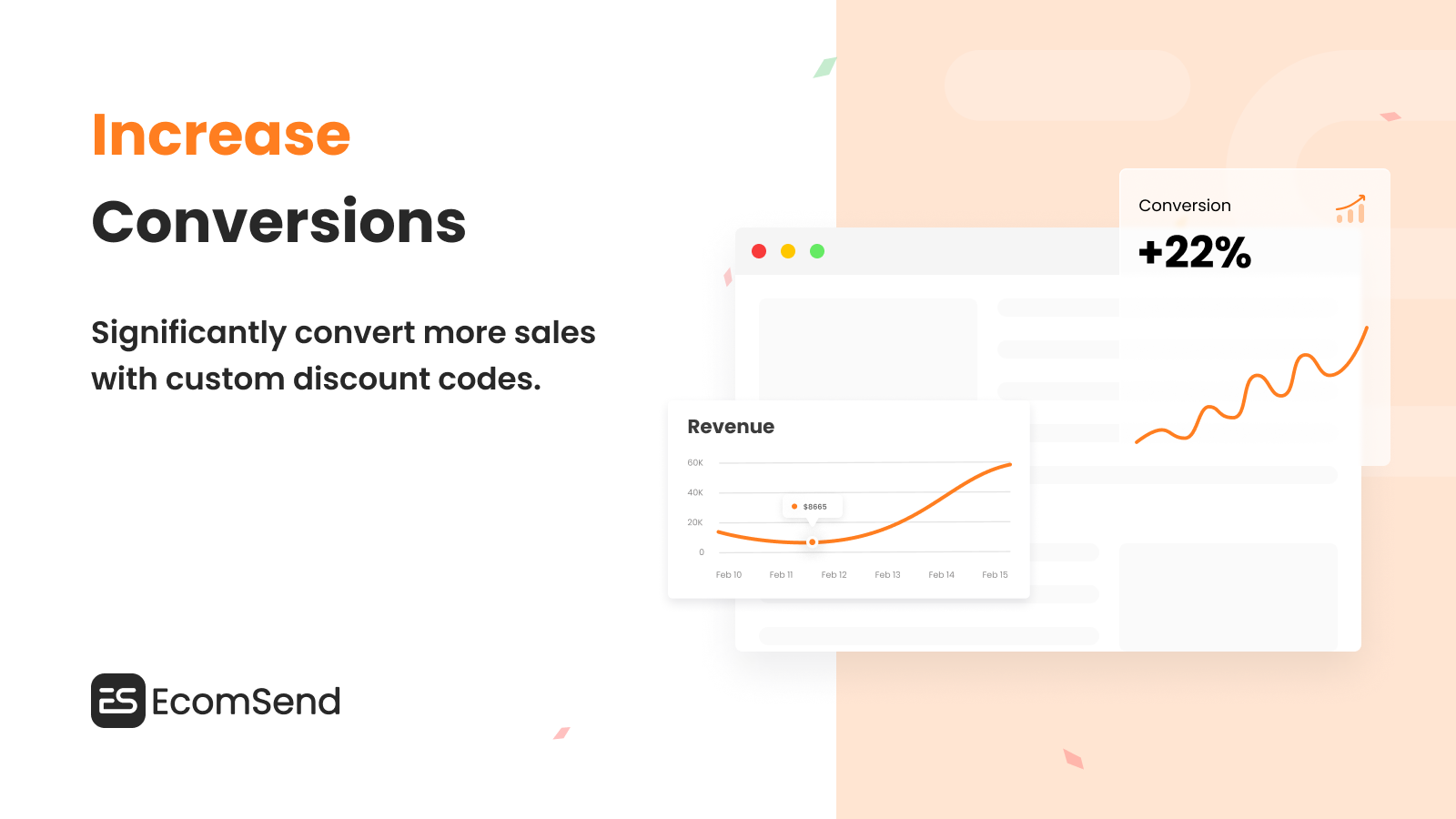 Convert more sales with custom discount codes