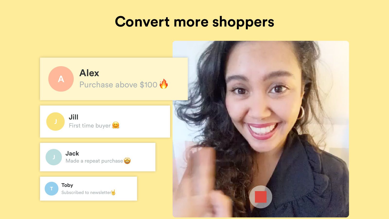 convert more shoppers with thank you for your order videos