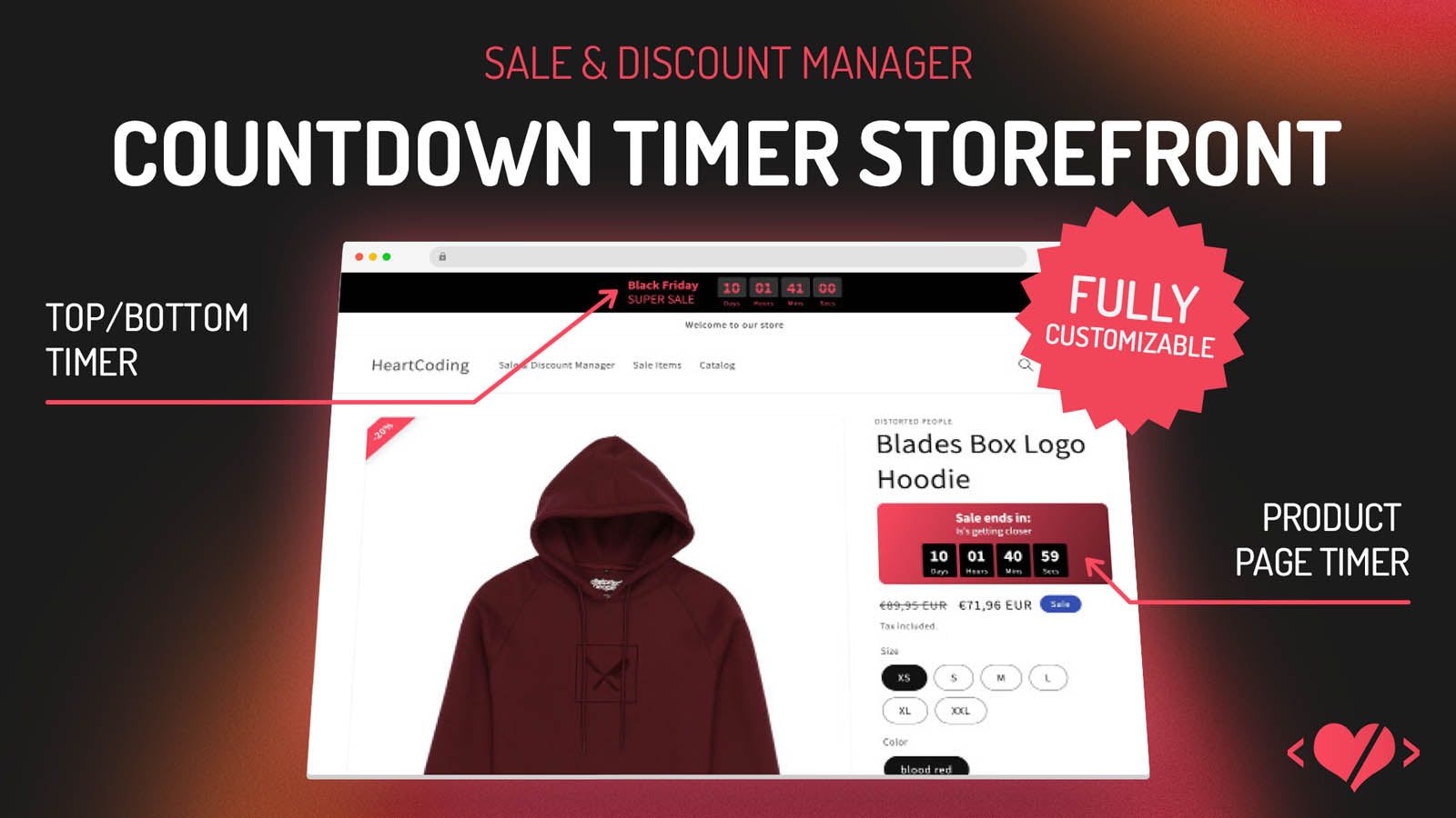 Countdown Timer Storefront