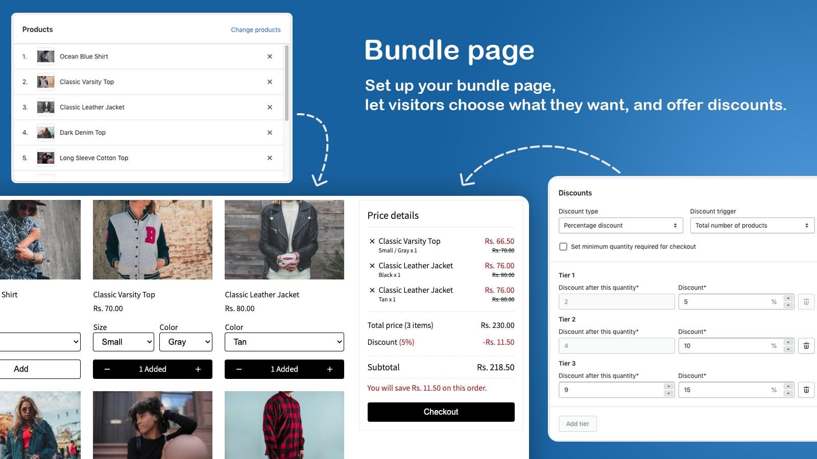 Create a bundle page - Codify infotech
