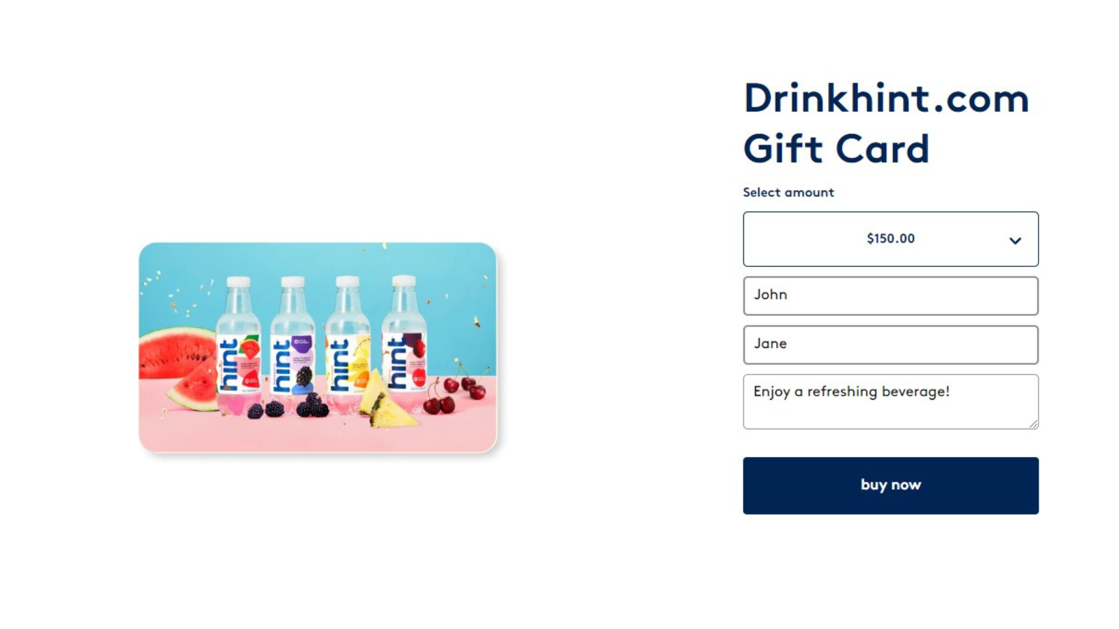 Create a gift card that matches your brand with our branded plan