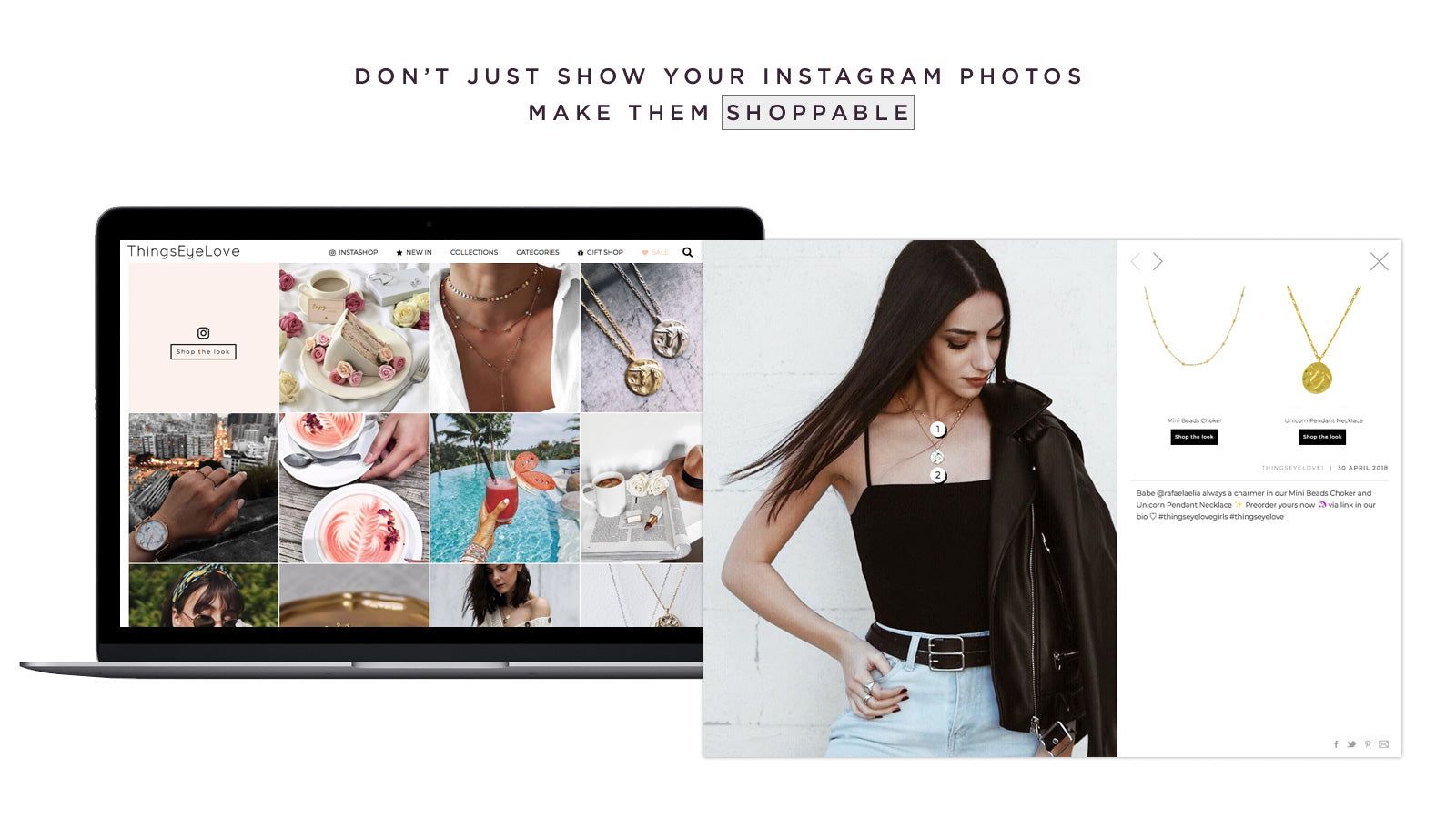 Create A Shoppable Instagram Gallery
