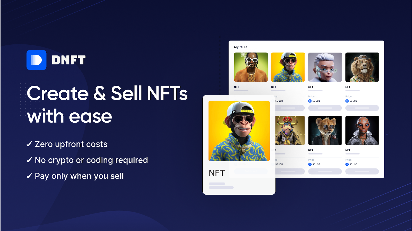 Create & Sell NFTs with easy on Shopify