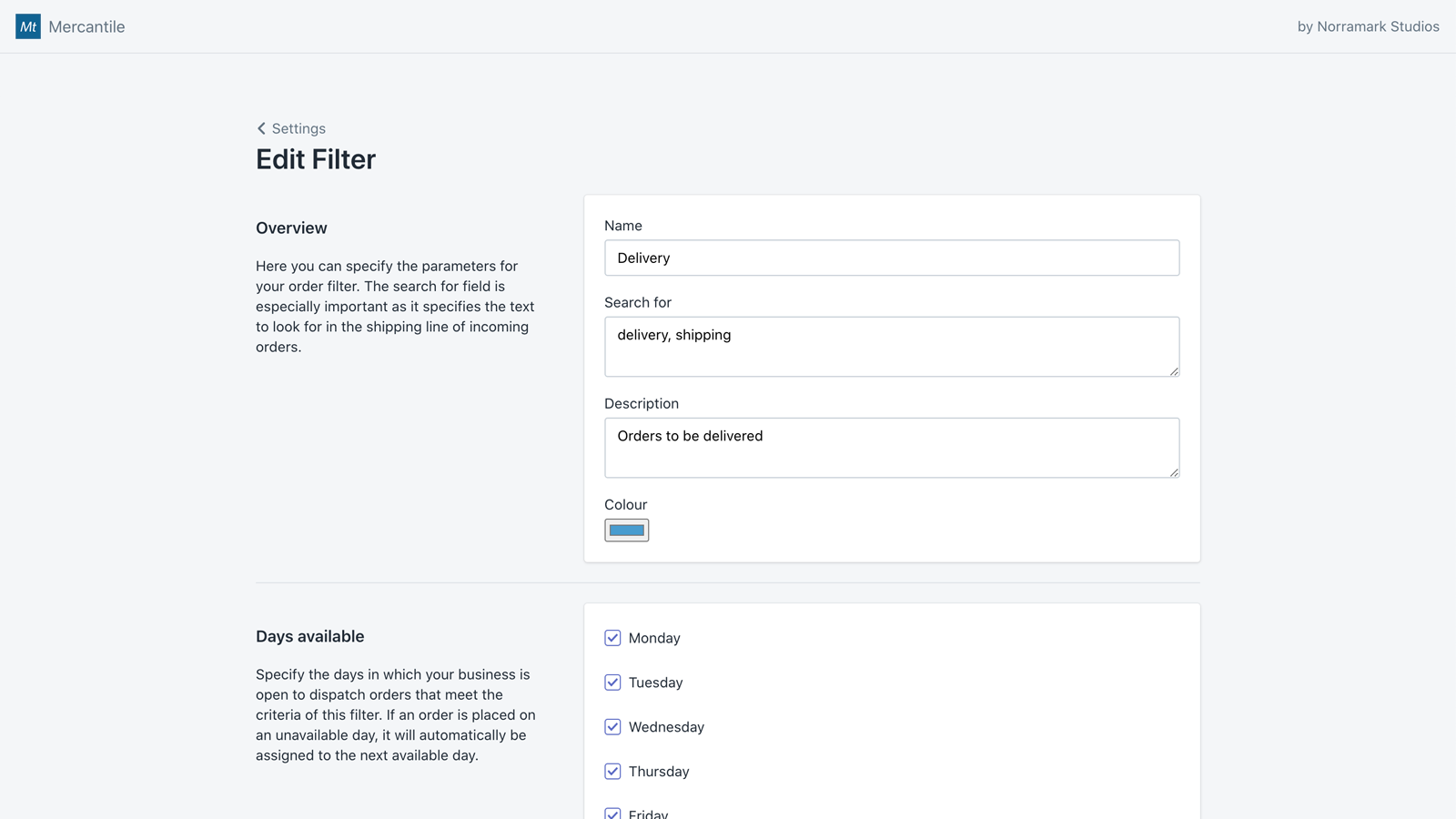 Create filters that match the specifics of your workflow