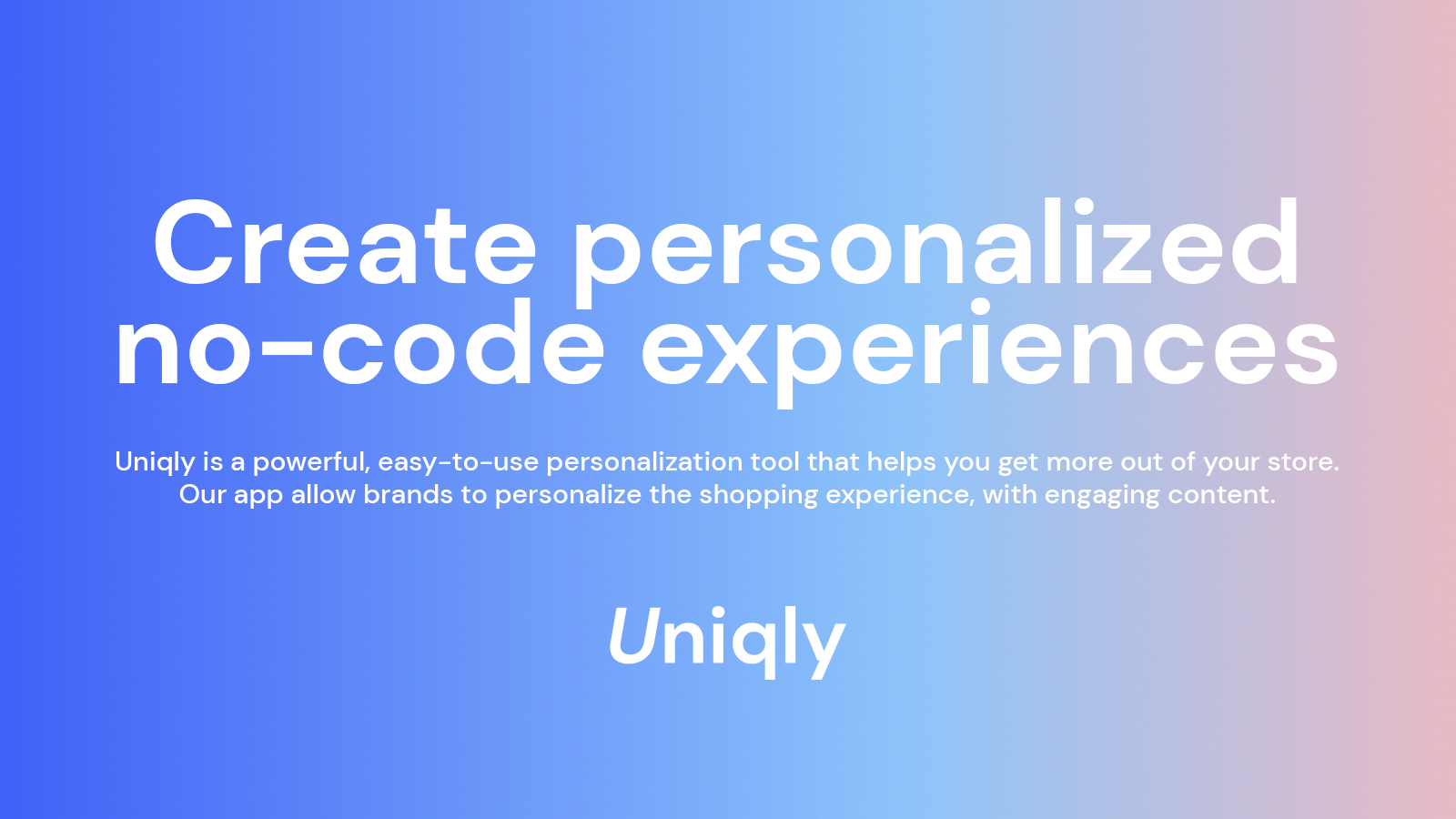 Create personalized experiences with Lomio